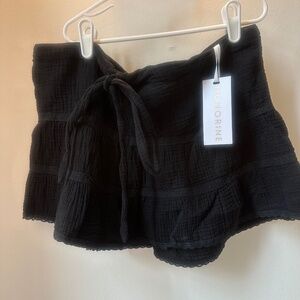 HONORINE black mini skirt, XS